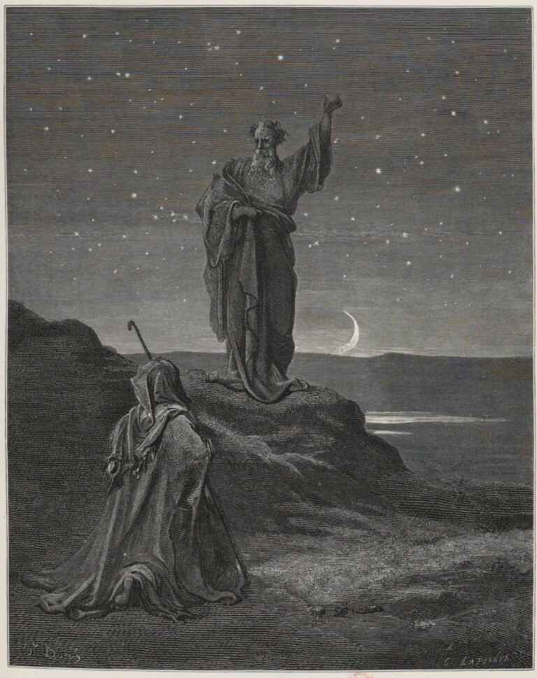 Abrahams Vocation Gustave Dore La Sainte Bible Selon La Vulgate