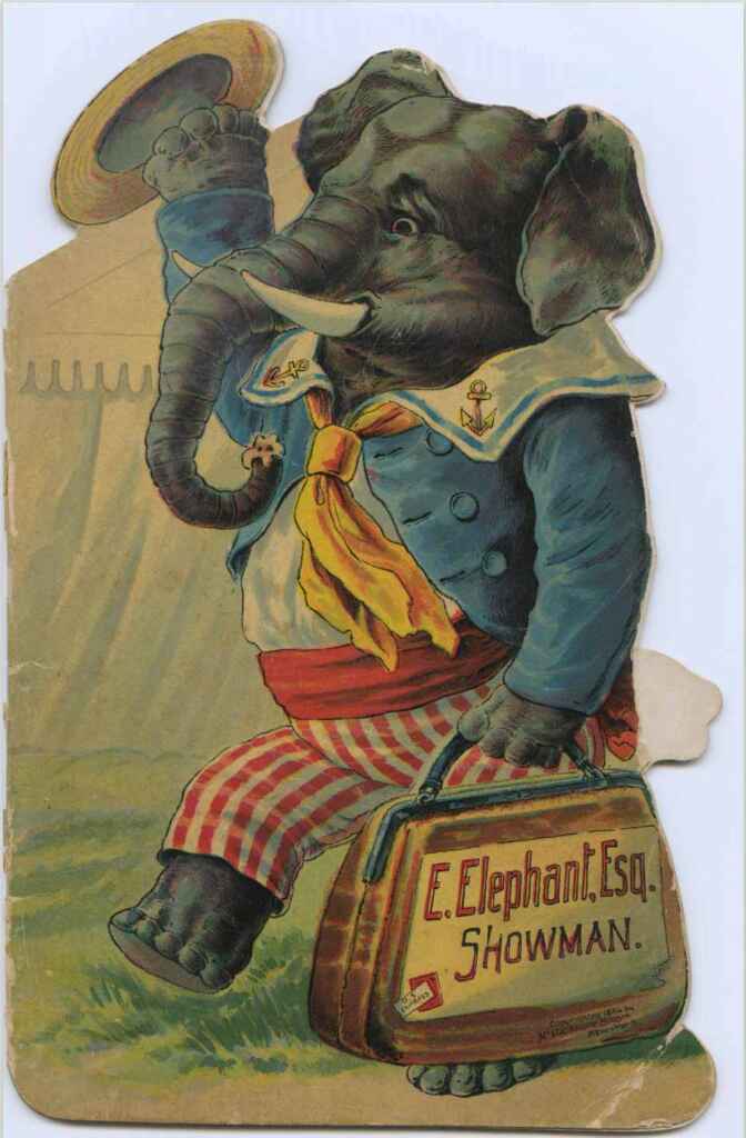 E Elephant Esq Showman Unidentified Artist E Elephant Esq Showman