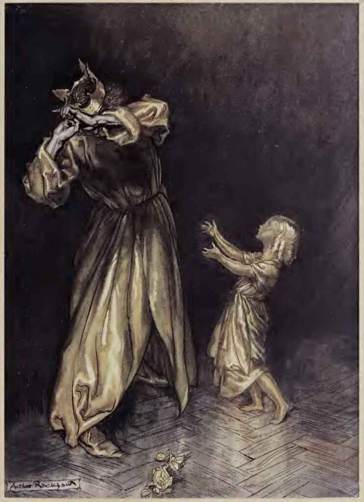 King Midas The Golden Touch Arthur Rackham A Wonder Book 2
