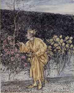 King Midas The Golden Touch Arthur Rackham A Wonder Book