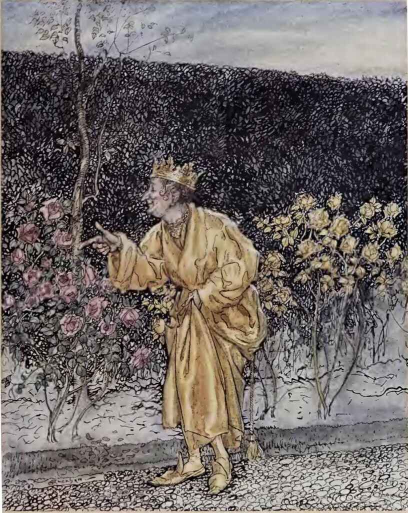 King Midas The Golden Touch Arthur Rackham A Wonder Book