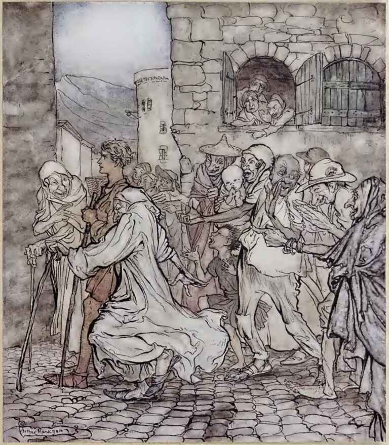 Perseus Arthur Rackham Fairy Realm