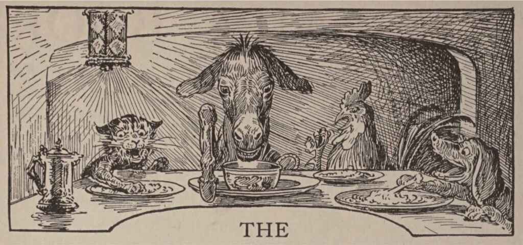 The Bremen Town Musicians Louis Rhead The Fairy Book 2
