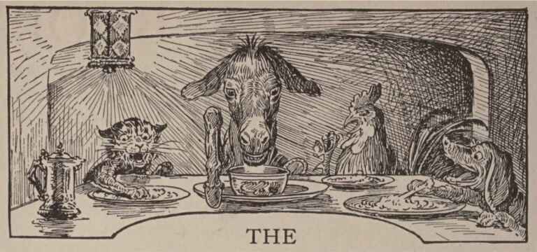 The Bremen Town Musicians Louis Rhead The Fairy Book 2