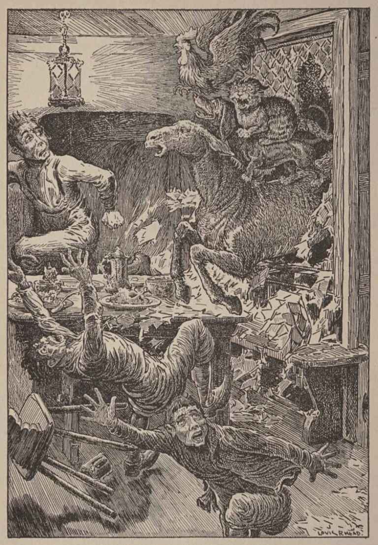 The Bremen Town Musicians Louis Rhead The Fairy Book