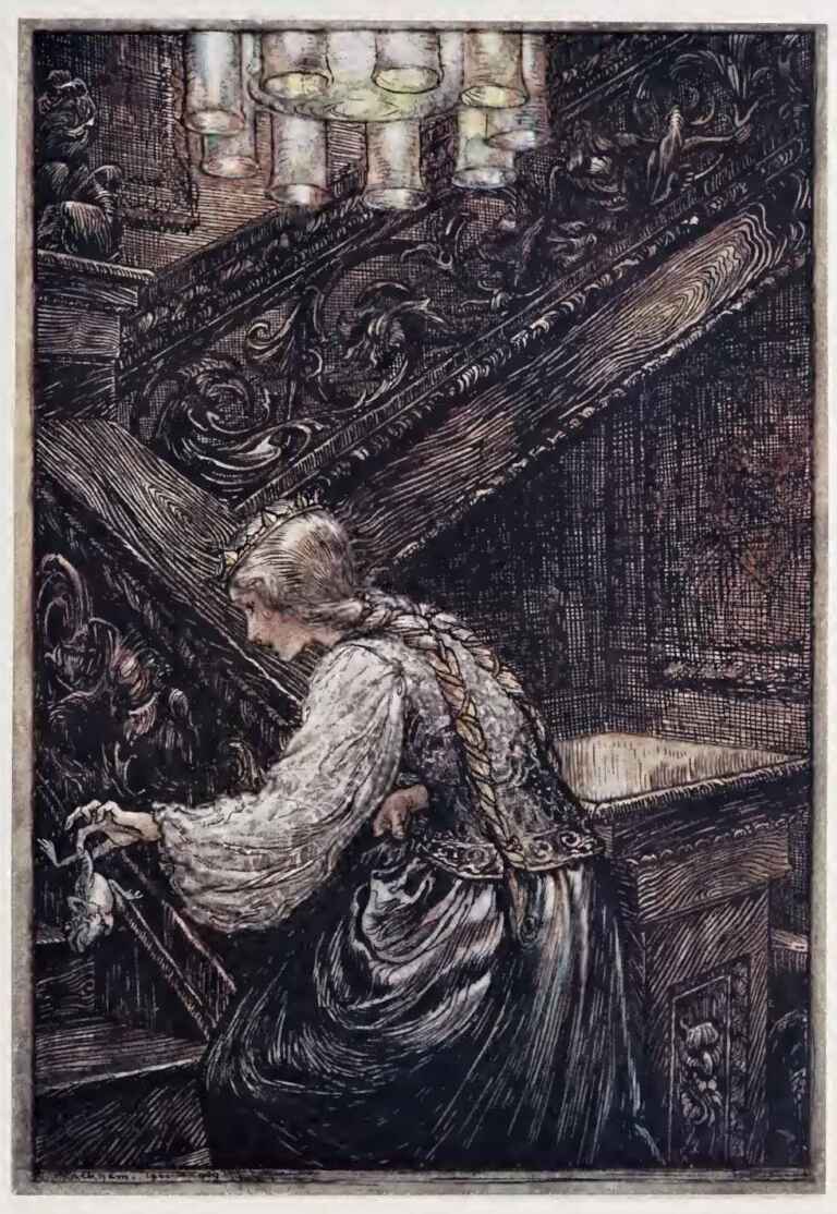 The Frog King And Iron Henry Arthur Rackham Hansel And Gretel Grimm