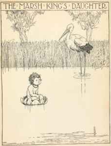 The Marsh Kings Daughter Louis Rhead Hans Andersens Fairy Tales
