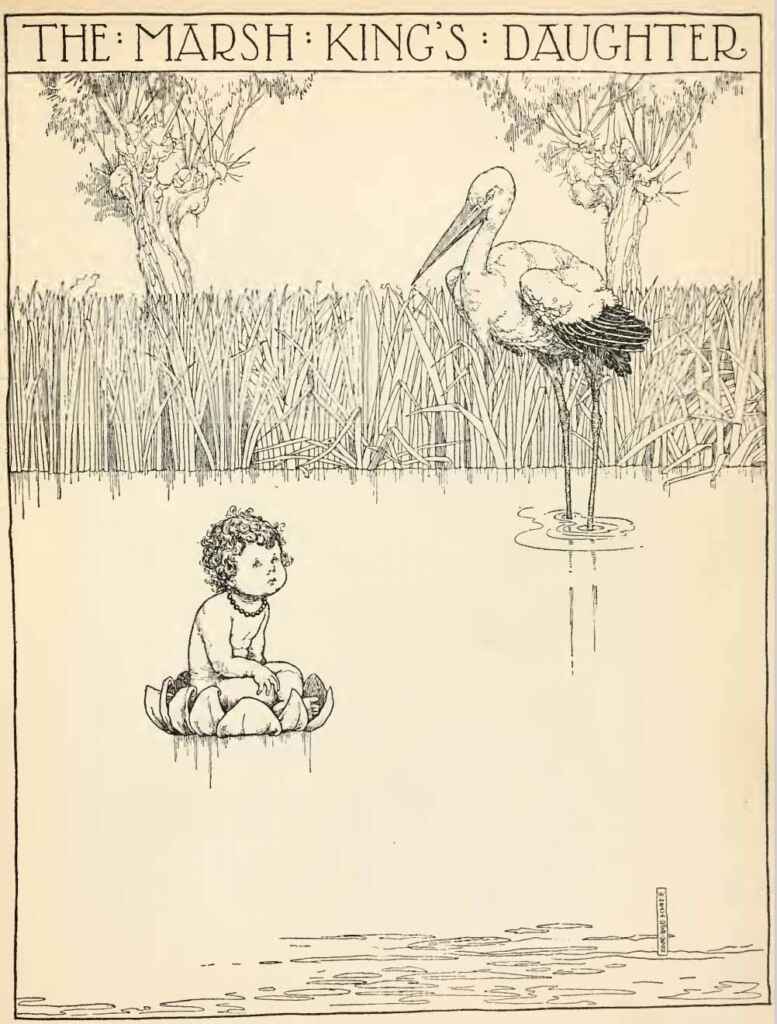 The Marsh Kings Daughter Louis Rhead Hans Andersens Fairy Tales