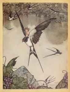 Tommelise Thumbelina Louis Rhead Hans Andersens Fairy Tales